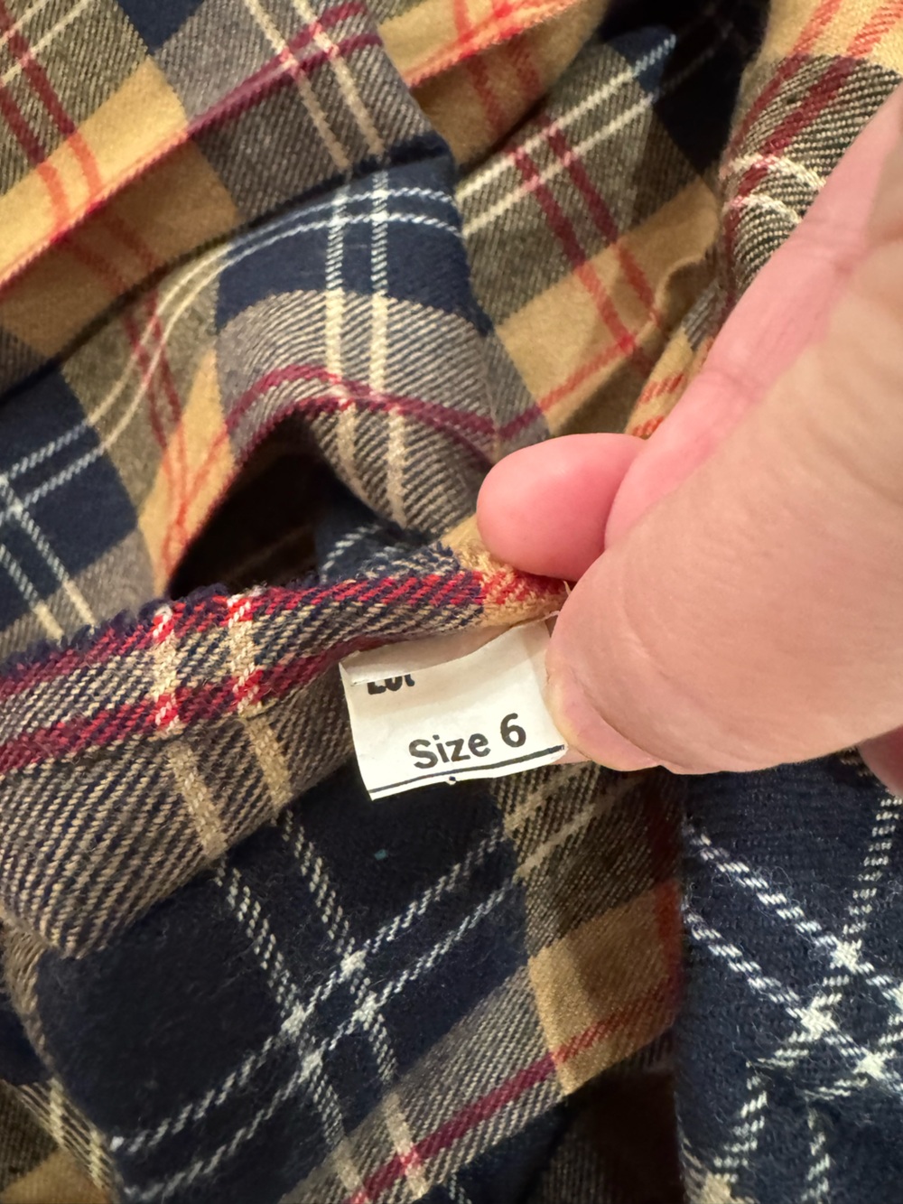 Vintage Wool Midi Plaid Skirt Preppy with Original Pin Size 0 XS Flawed - Picture 9 of 9